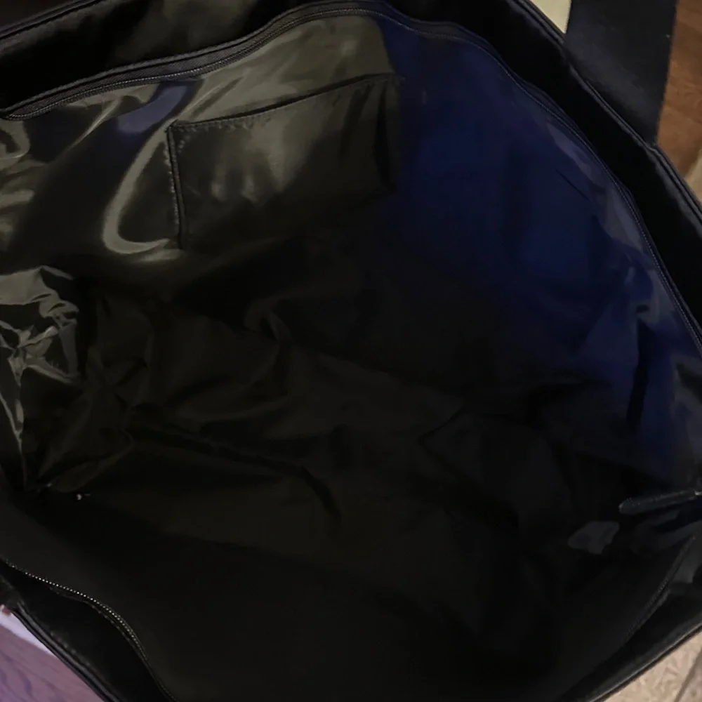Victoria's Secret Black Tote with Sparkling Accents